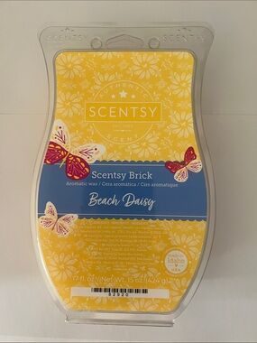RETIRED/DISCONTINUED Scentsy Beach Daisy Brick Wax Melt